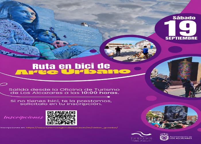 Ruta en bici de arte urbano