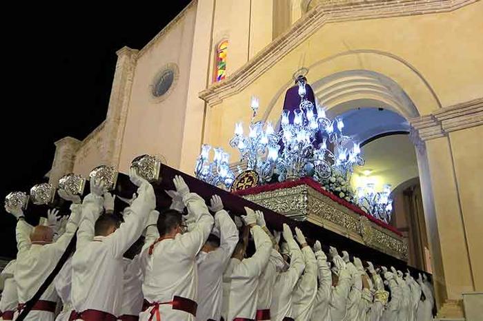 Procesi�n del Cristo de los mineros (Semana Santa de La Uni�n)