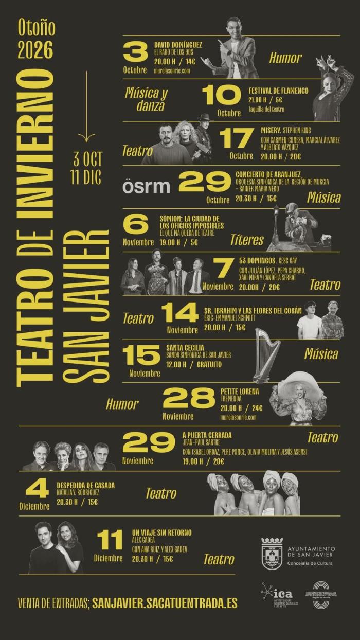 Programaci�n  teatro de invierno