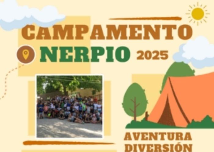 CAMPAMENTO DE VERANO EN NERPIO 2025 CAMPAMENTO DE VERANO EN NERPIO 2025