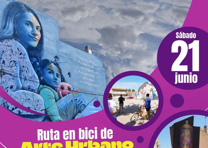 RUTA EN BICI DE ARTE URBANO RUTA EN BICI DE ARTE URBANO