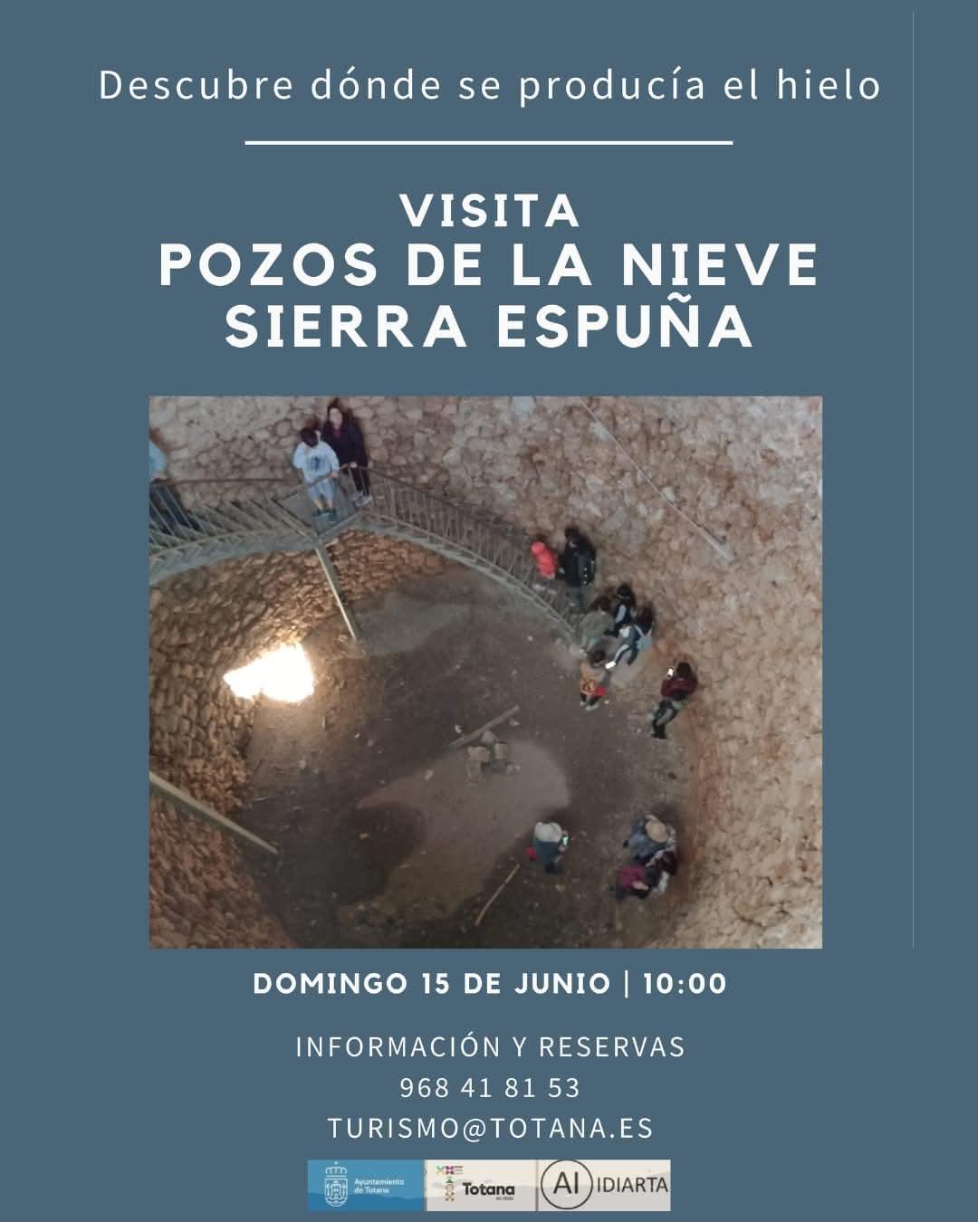 VISITA A LOS POZOS DE LA NIEVE DE SIERRA ESPUÑA VISITA A LOS POZOS DE LA NIEVE DE SIERRA ESPUÑA