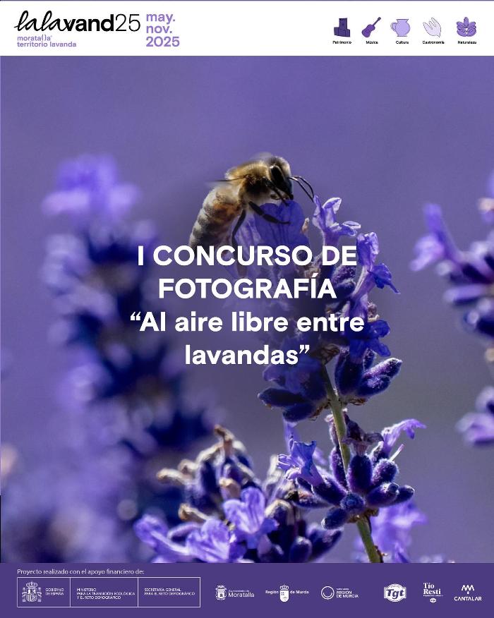 I Concurso de Fotografa. Al aire libre entre lavandas