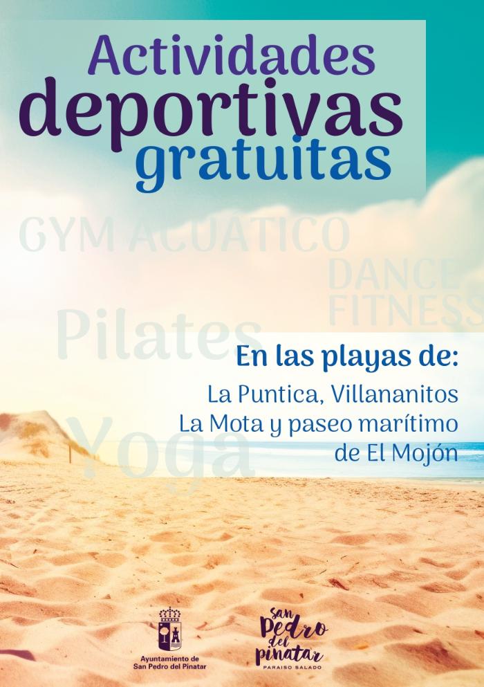ACTIVIDADES DEPORTIVAS GRATUITAS EN LAS PLAYAS ACTIVIDADES DEPORTIVAS GRATUITAS EN LAS PLAYAS