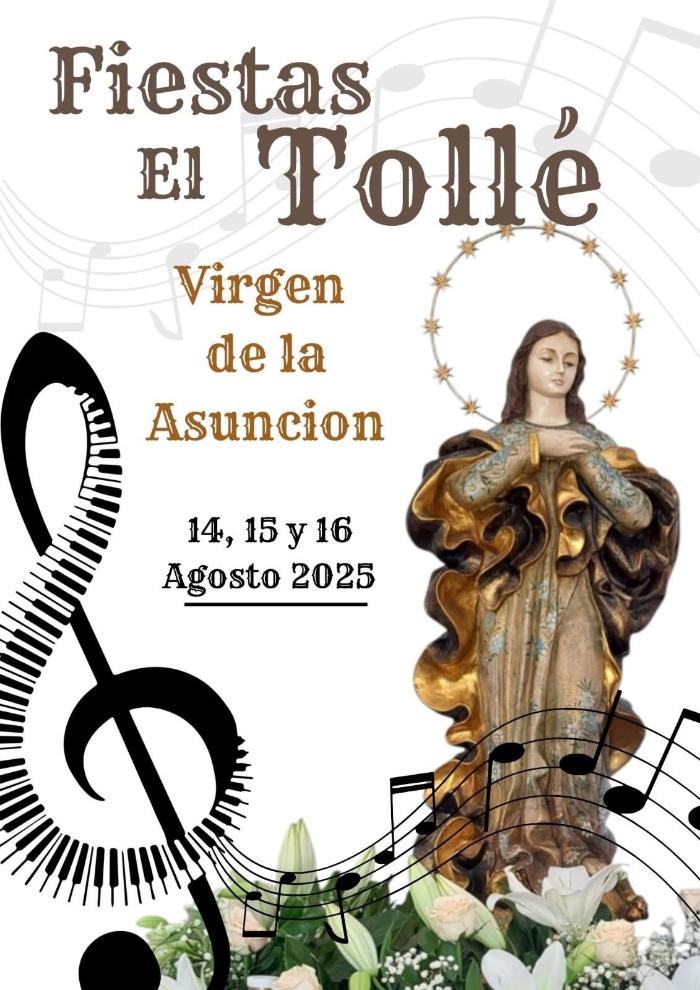 FIESTAS PATRONALES EN EL TOLL EN HONOR A LA VIRGEN DE LA ASUNCIN
