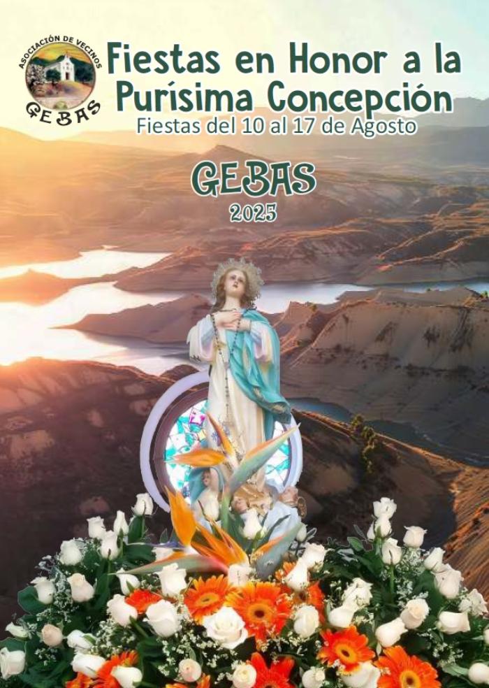 PROGRAMA DE LAS FIESTAS EN HONOR A LA PURSIMA CONCEPCIN DE GEBAS