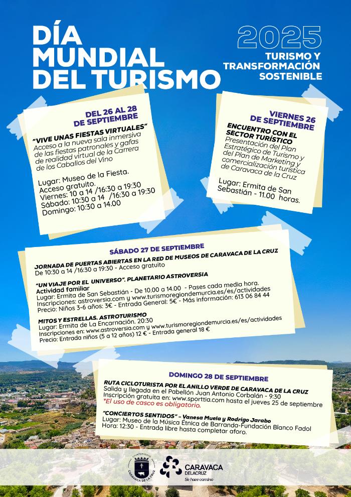 ACTIVIDADES DA MUNDIAL DEL TURISMO