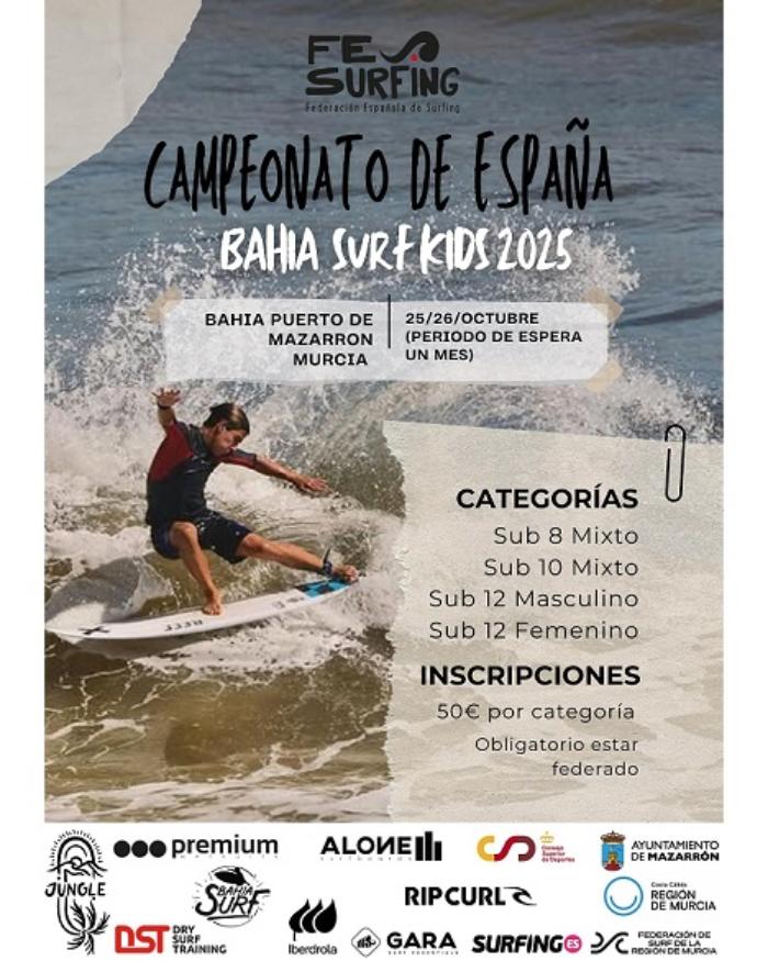 PRUEBA NACIONAL BAHA SURFING KIDS 2025 