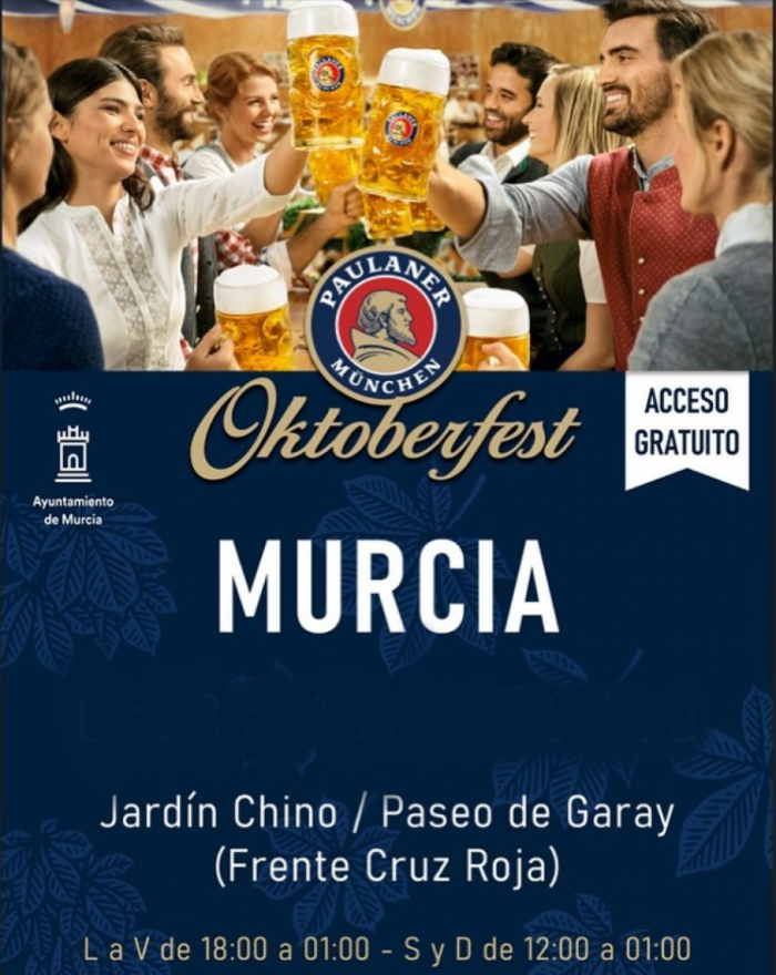 FERIA PAULANER OKTOBERFEST MURCIA 2025