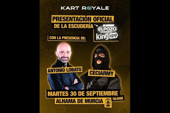Presentacin de la Escudera ElPozo Kingg Upp para Kart Royale
