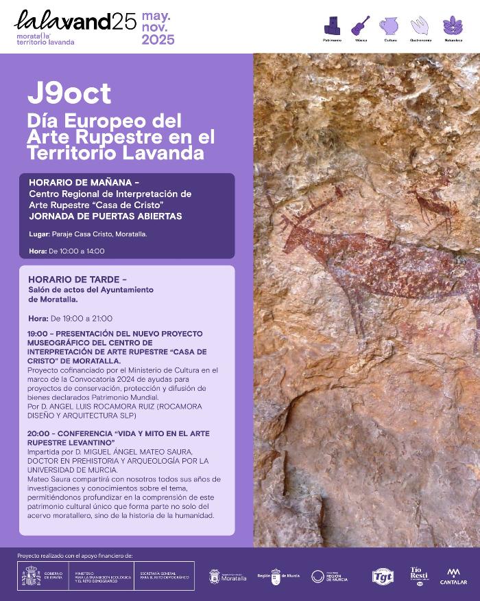 Da Europeo del Arte Rupestre en el Territorio Lavanda
