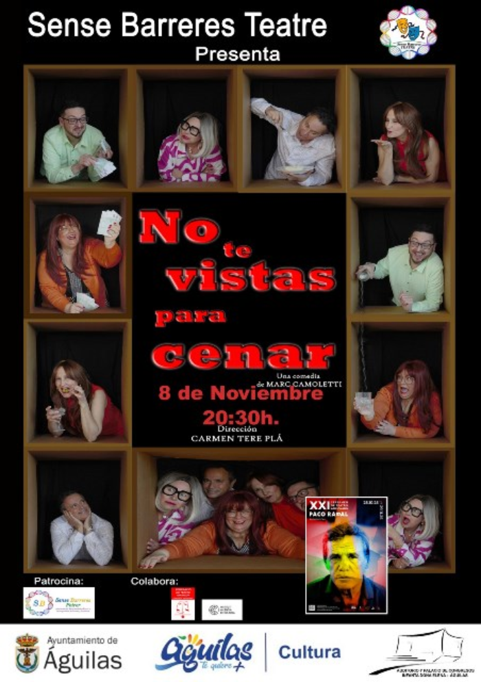 No te vistas para cenar 