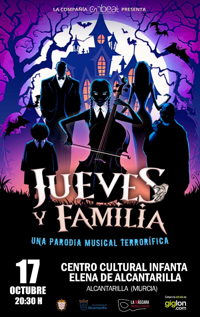 JUEVES Y FAMILIA, UNA PARODIA MUSICAL TERRORFICA
