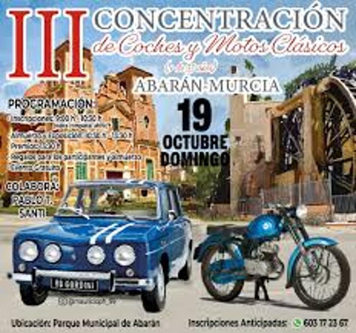 CONCENTRACIÓN DE COCHES Y MOTOS CLÁSICOS CONCENTRACIÓN DE COCHES Y MOTOS CLÁSICOS