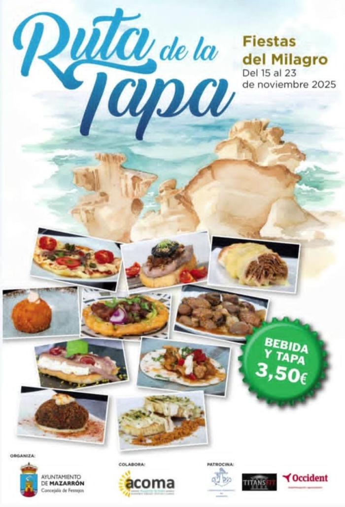 Ruta de la tapa , fiestas de Bolnuevo 2025