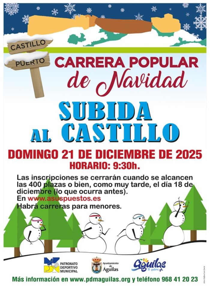 Carrera popular Navidad subida al Castillo de San Juan 