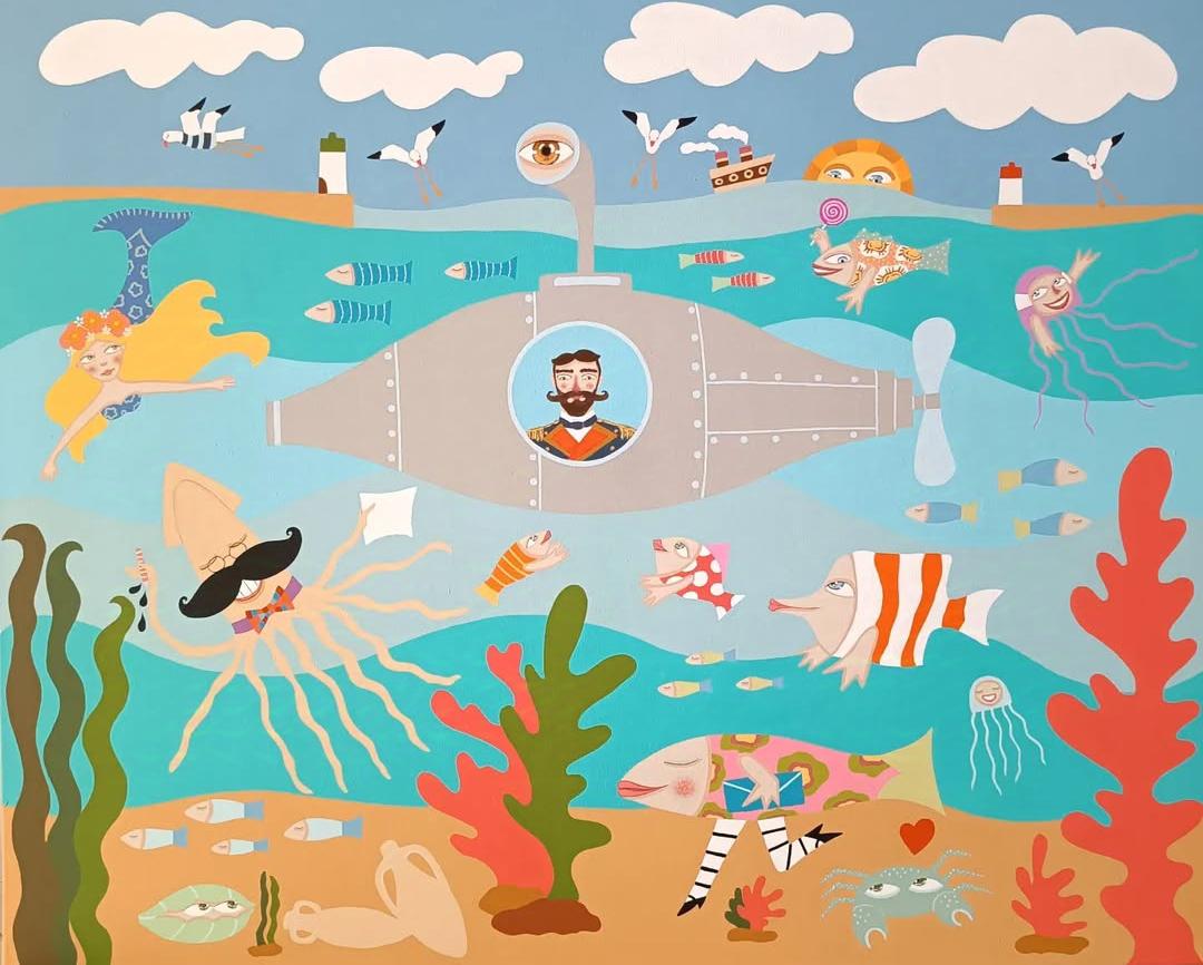 EXPOSICION LA MAR DE COLORES