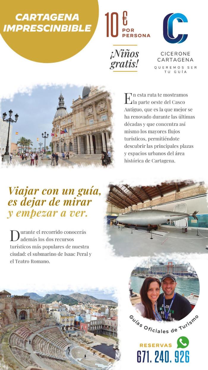 VISITA GUIADA CARTAGENA IMPRESCINDIBLE