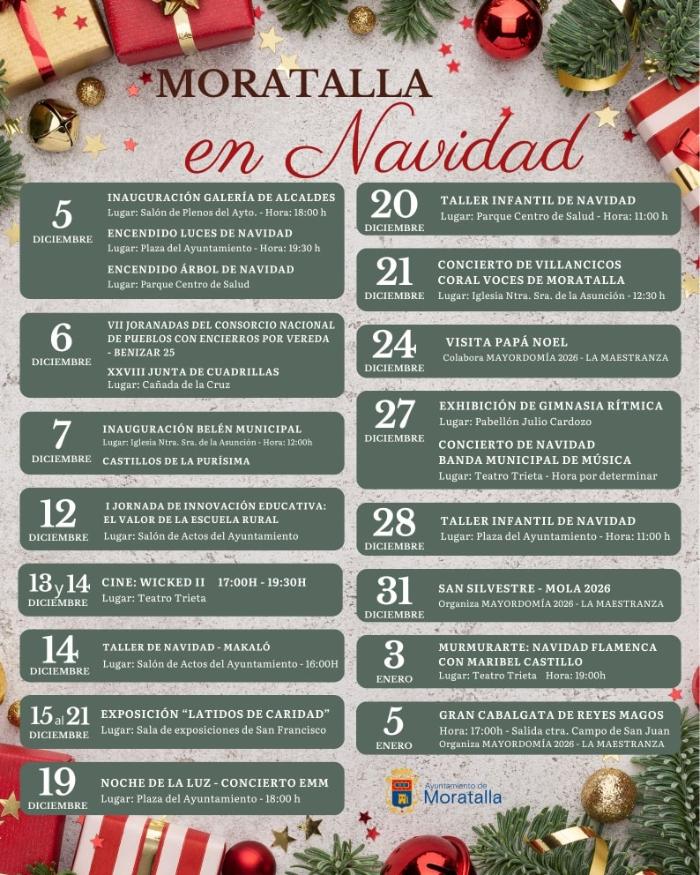 MORTALLA EN NAVIDAD. PROGRAMACIN