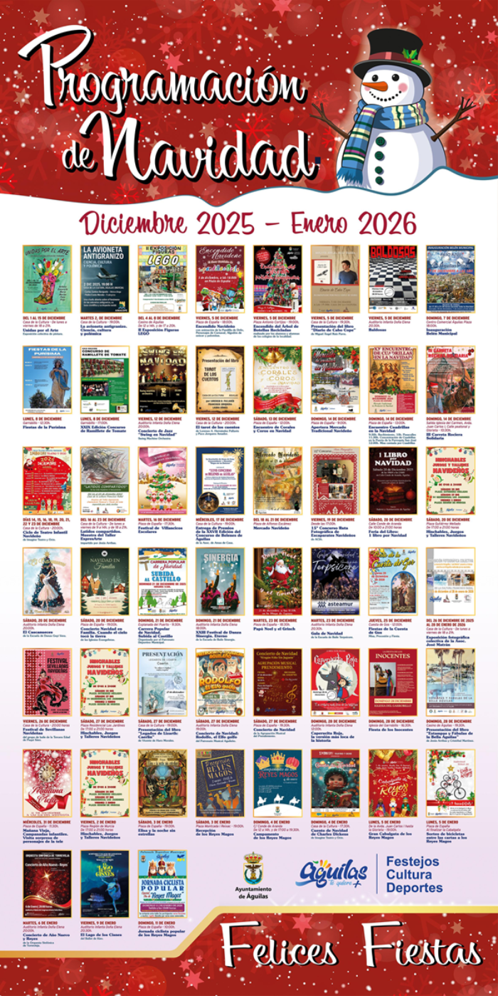 PROGRAMACIN DE DICIEMBRE Y NAVIDAD 2025 2026