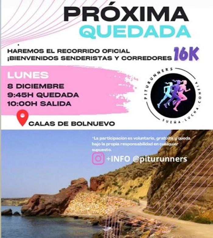 QUEDADA DEPORTIVA EN CALAS DE BOLNUEVO