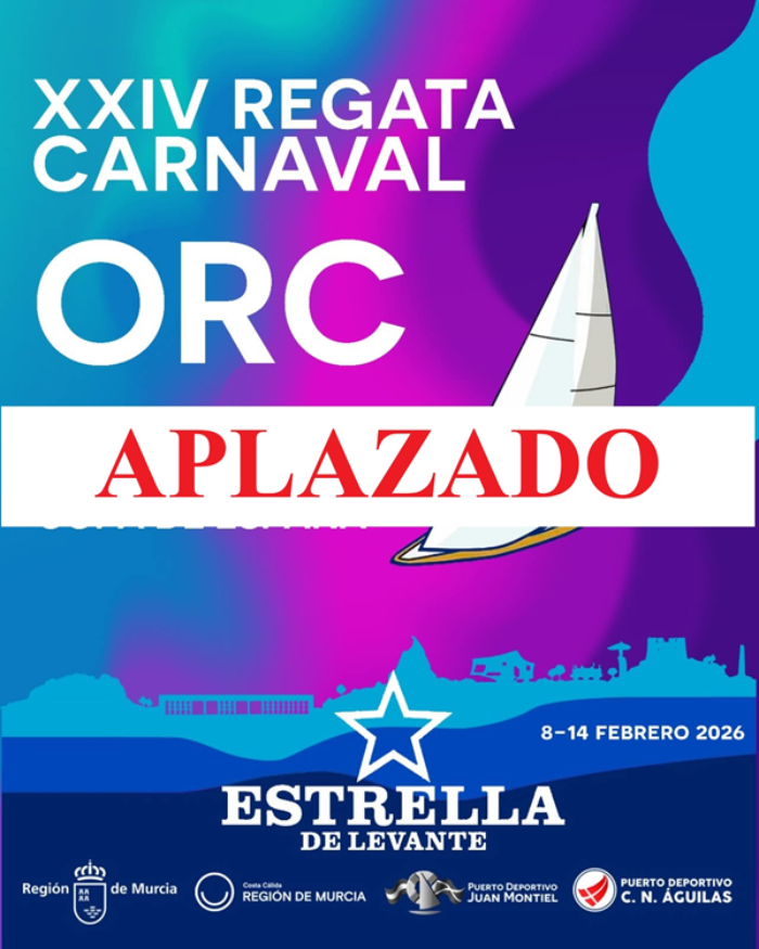 APLAZADA XXIV REGATA DE CRUCEROS CARNAVAL DE �GUILAS