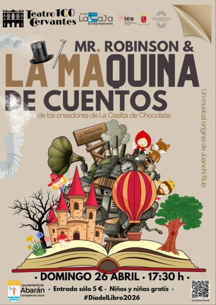 Mr. robinson & la maquina de Cuentos