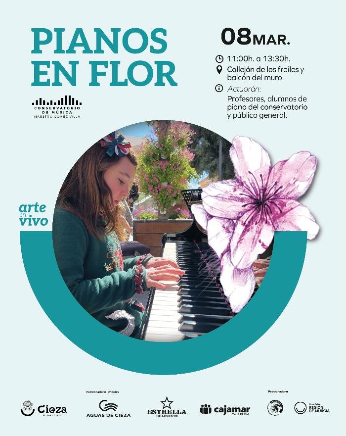 Pianos en flor