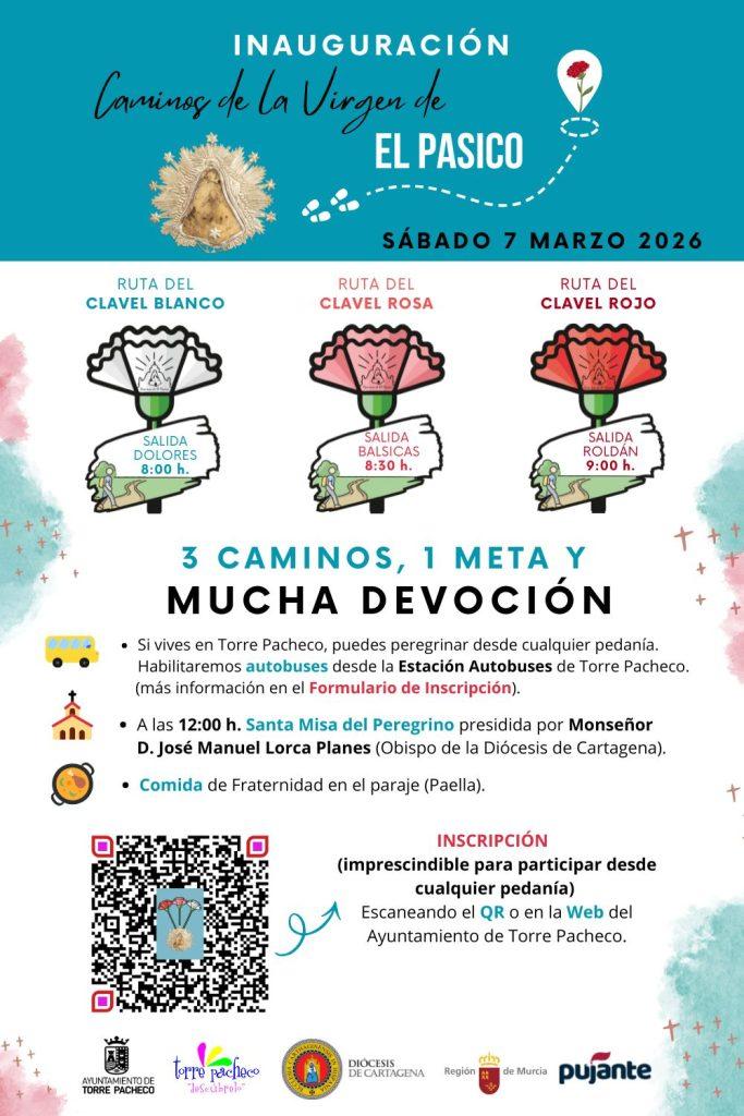 Inauguraci�n caminos Virgen de el pasico