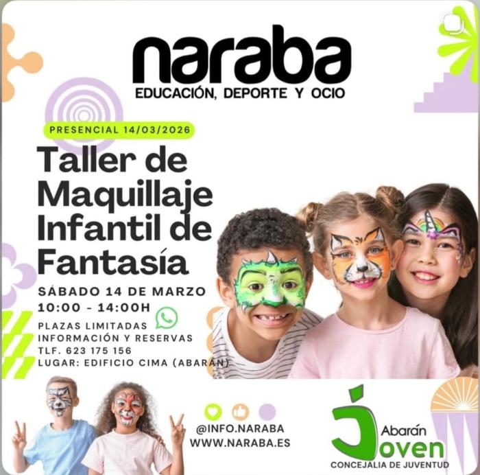 Taller de maquillaje infantil de fantas�a