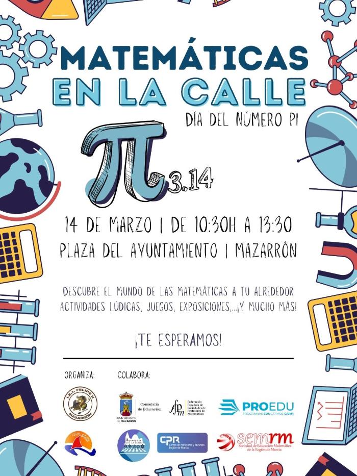  matem�ticas en la calle. celebra el d�a del n�mero pi