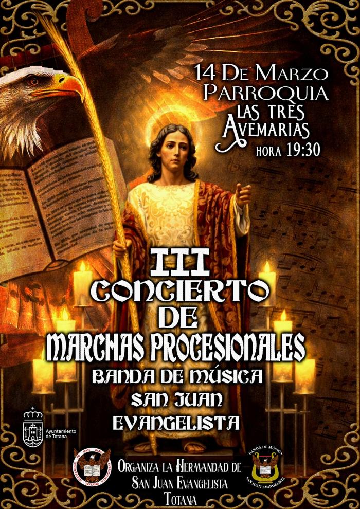 Concierto de marchas pasionarias, hermandad de san juan