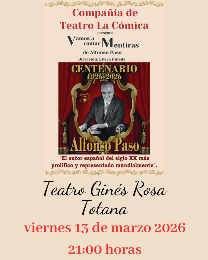 Teatro vamos a contar mentiras 