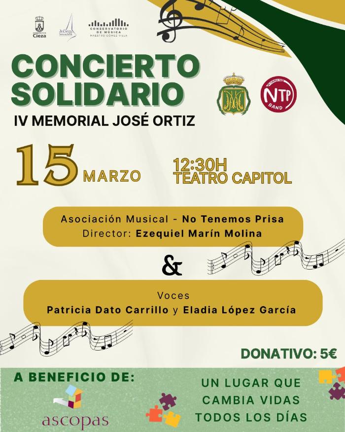 Concierto solidario hijos de mar�a