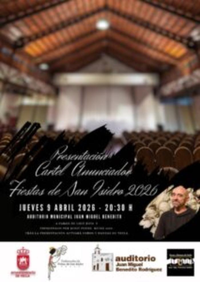 Presentaci�n cartel san isidro 2026