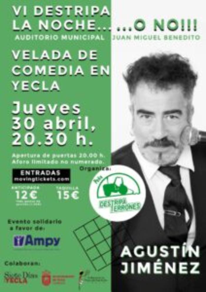 Velada de comedia con `agust�n jim�nez`