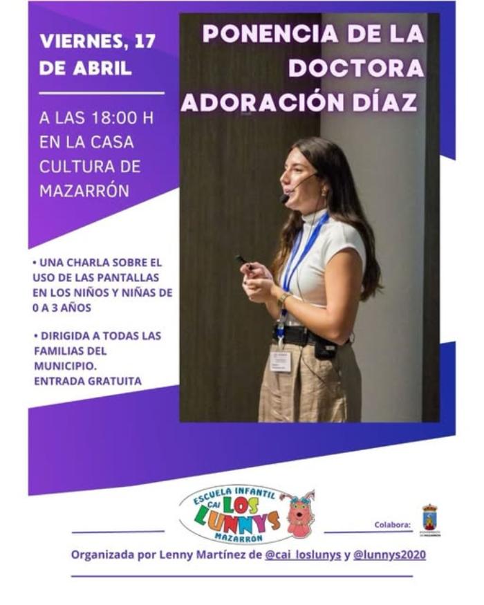 Charla sobre tecnolog�a en la infancia