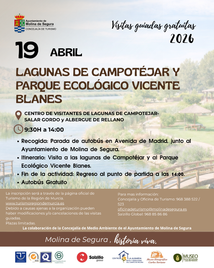 Las lagunas de campot�jar y parque ecol�gico vicente blanes