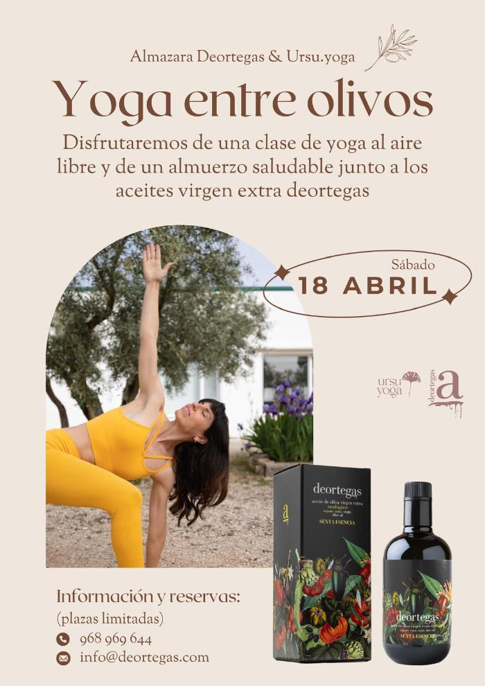 Yoga entre olivos