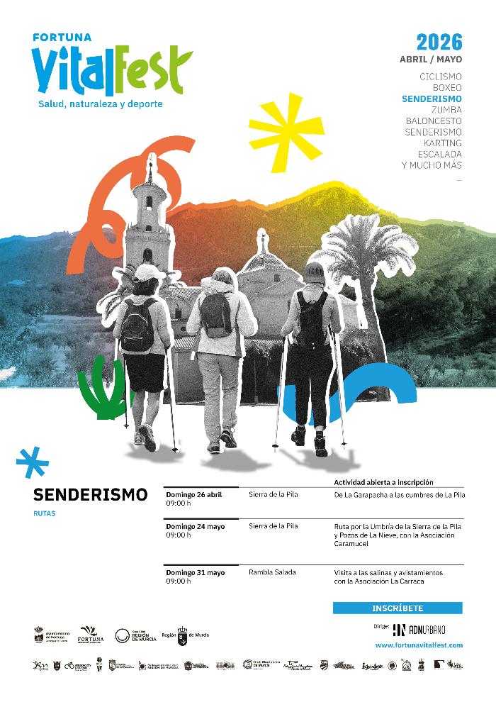 Senderismo. Fortuna vital Fest