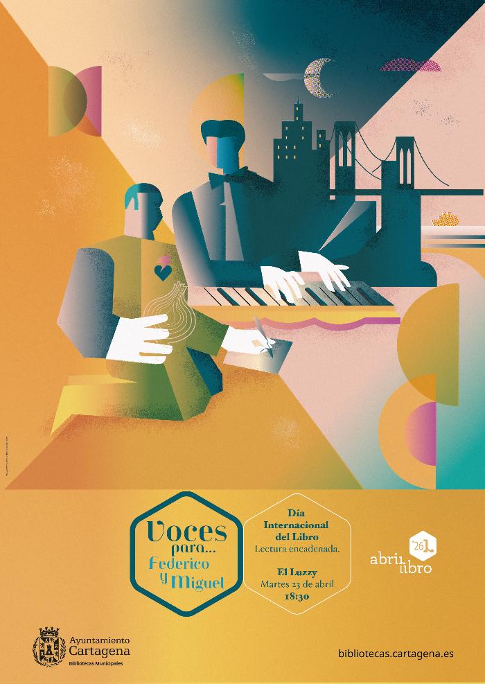 Abrirlibro: voces para federico y miguel