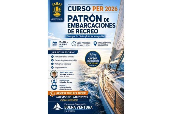 Curso de patr�n de embarcaciones per 2026