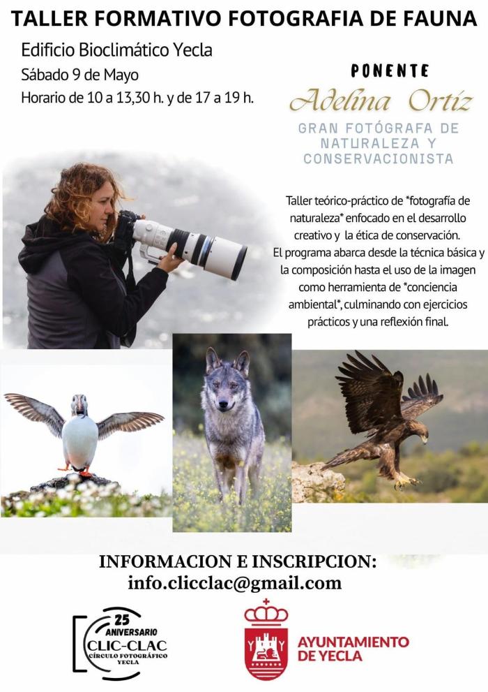 Taller formativo de fotograf�a de fauna