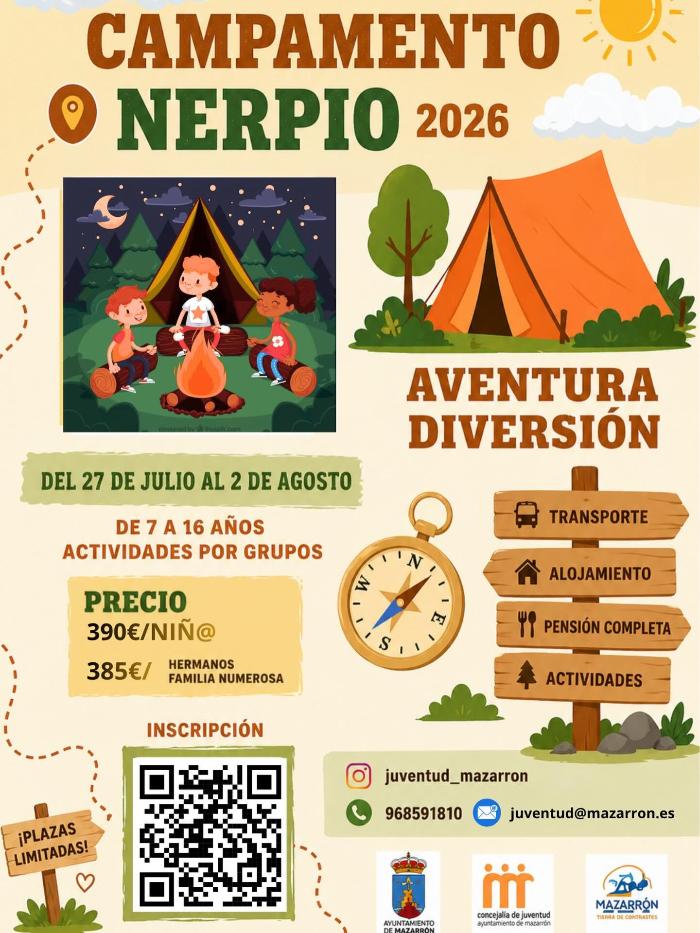 Campamento nerpio 2026