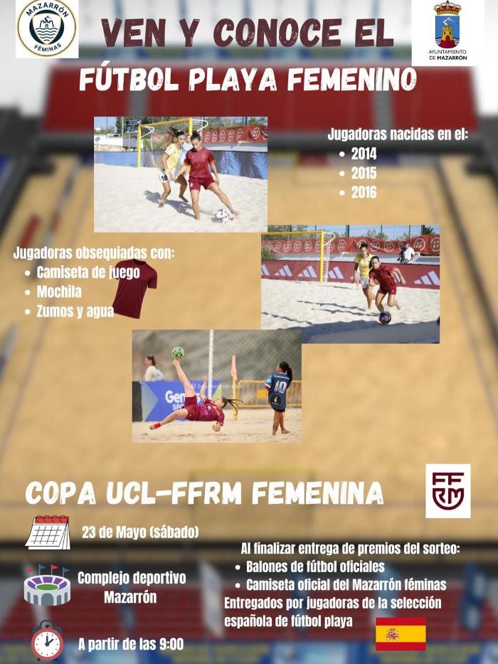 Ven a conocer el f�tbol playa femenino