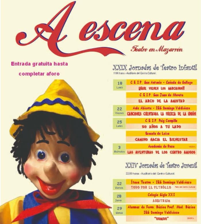 A escena. teatro en Mazarr�n