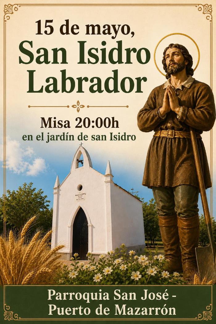 Misa en honor a san Isidro Labrador 
