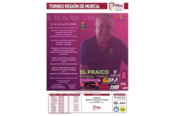 Torneo de padel 