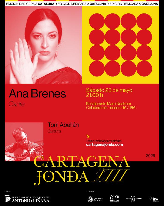Cartagena jonda, edici�n dedicada a catalu�a - actuaci�n de  ana brenes