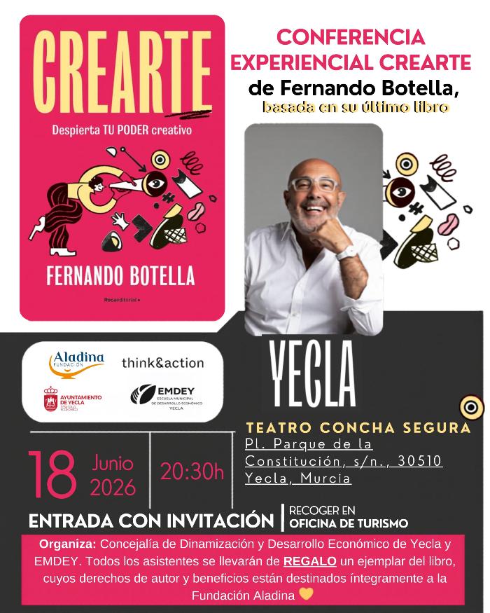 EMDEY Conferencia CREARTE Despierta tu poder creativo
